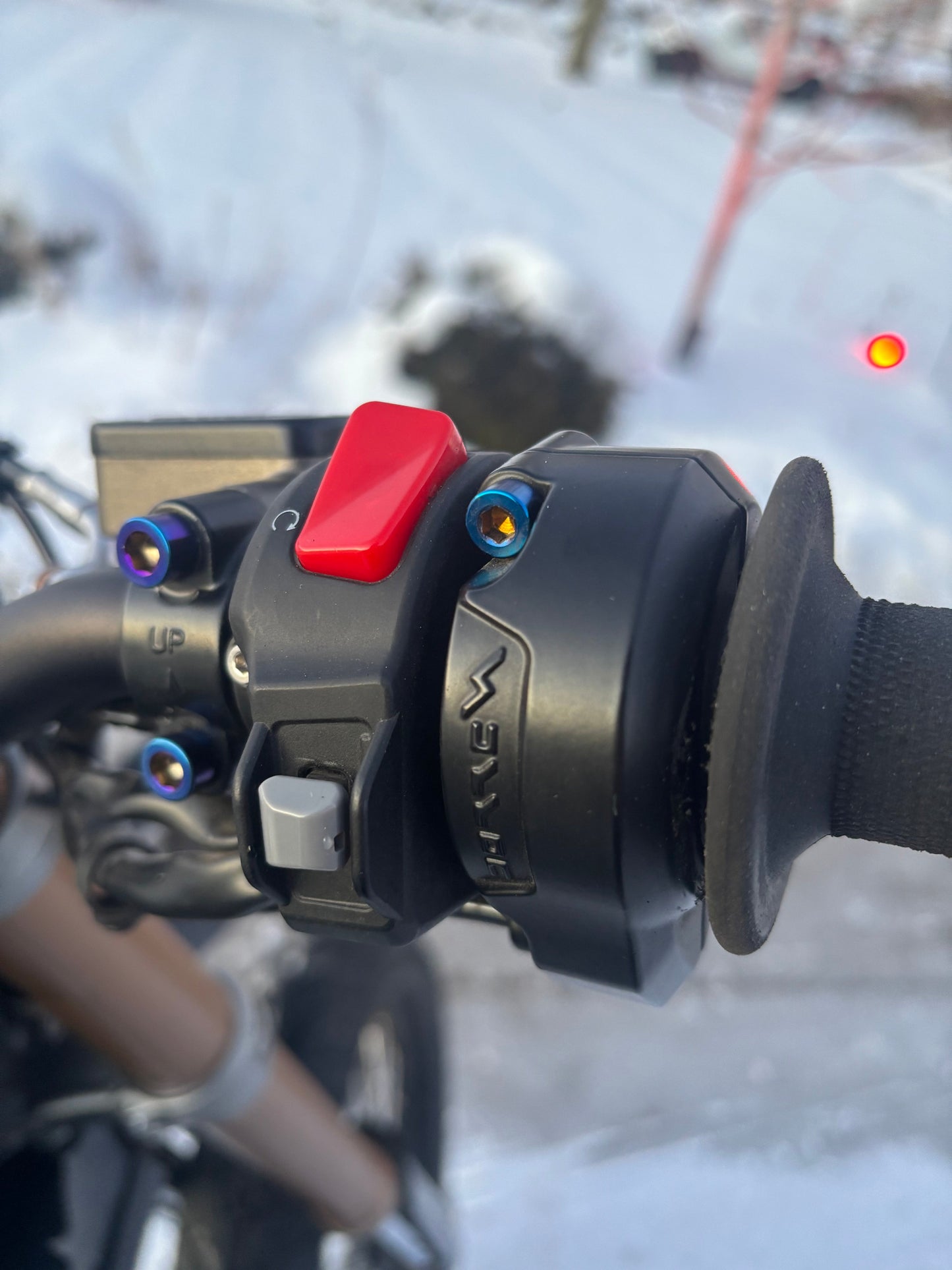 All Emoto Throttle Titanium Bolts (set of 2)