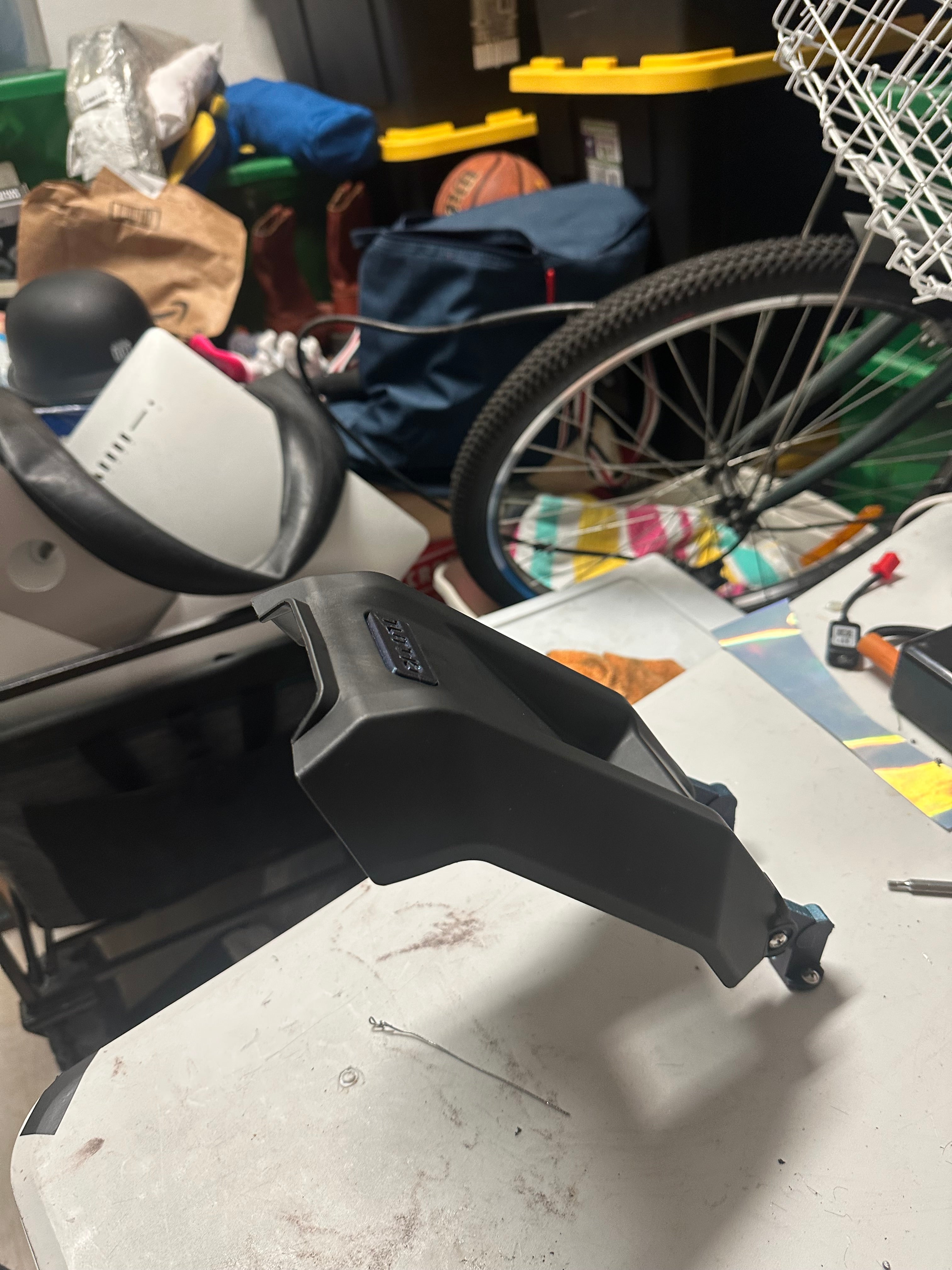 Surron battery lid mounts